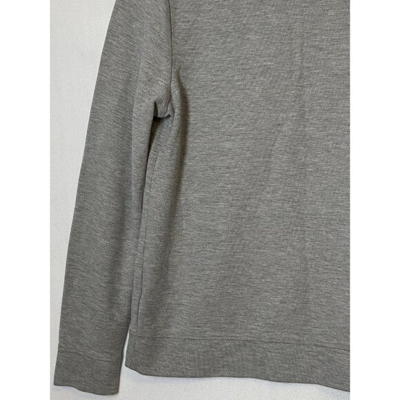 Vineyard Vines 1/4 Zip Pullover Boys Sz L(16) Gray Pima Cotton Mock Neck L/S - Picture 9 of 15